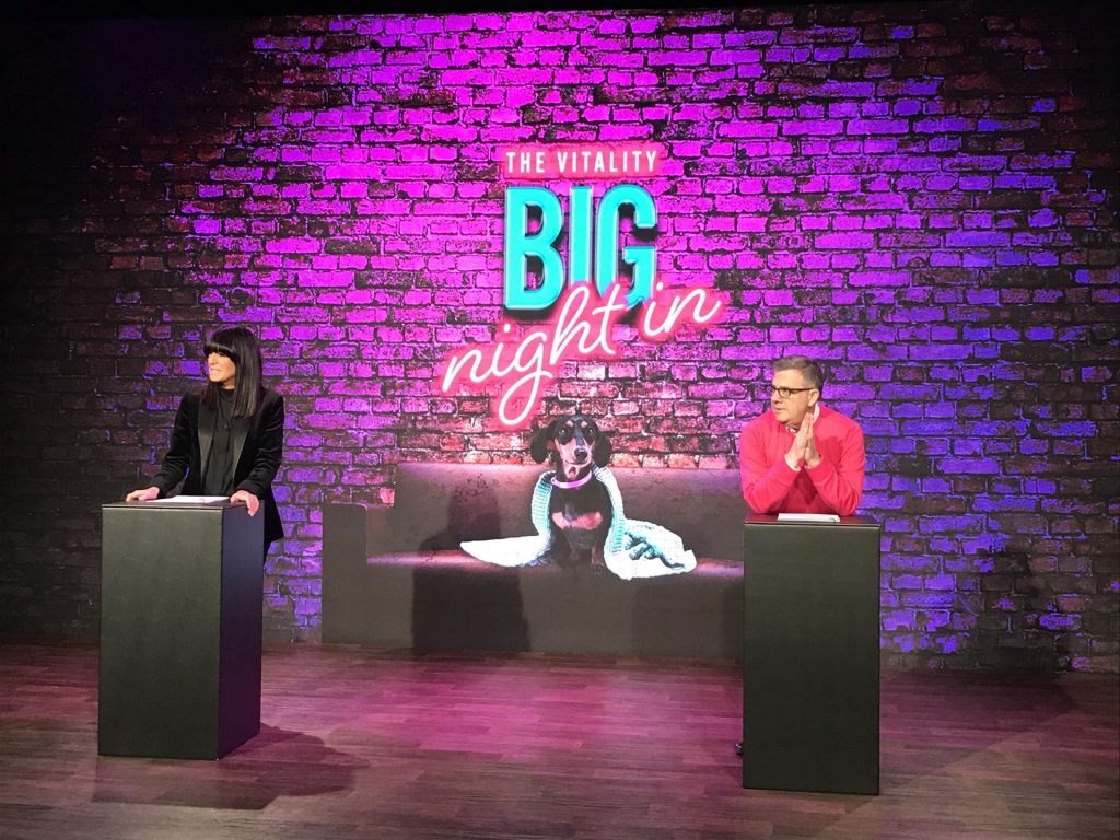 Vitality Big Night In - The Wentworth Collective Virtual Event - Claudia Winkleman Host